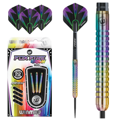 Winmau Foxfire Urban Steel Tip Dart Set image 0