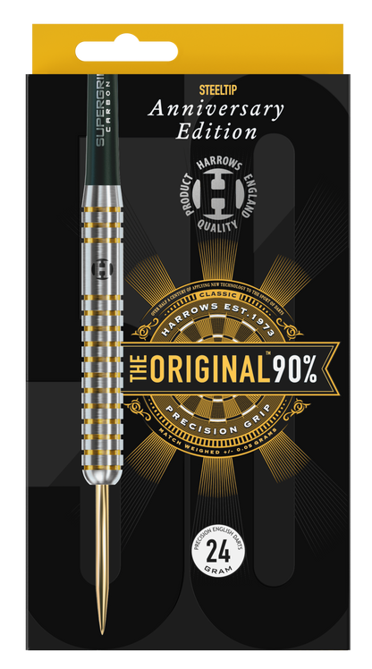 Harrows The Original ANNIVERSARY EDITION 90% Tungsten Steel Tip Dart Set image 3