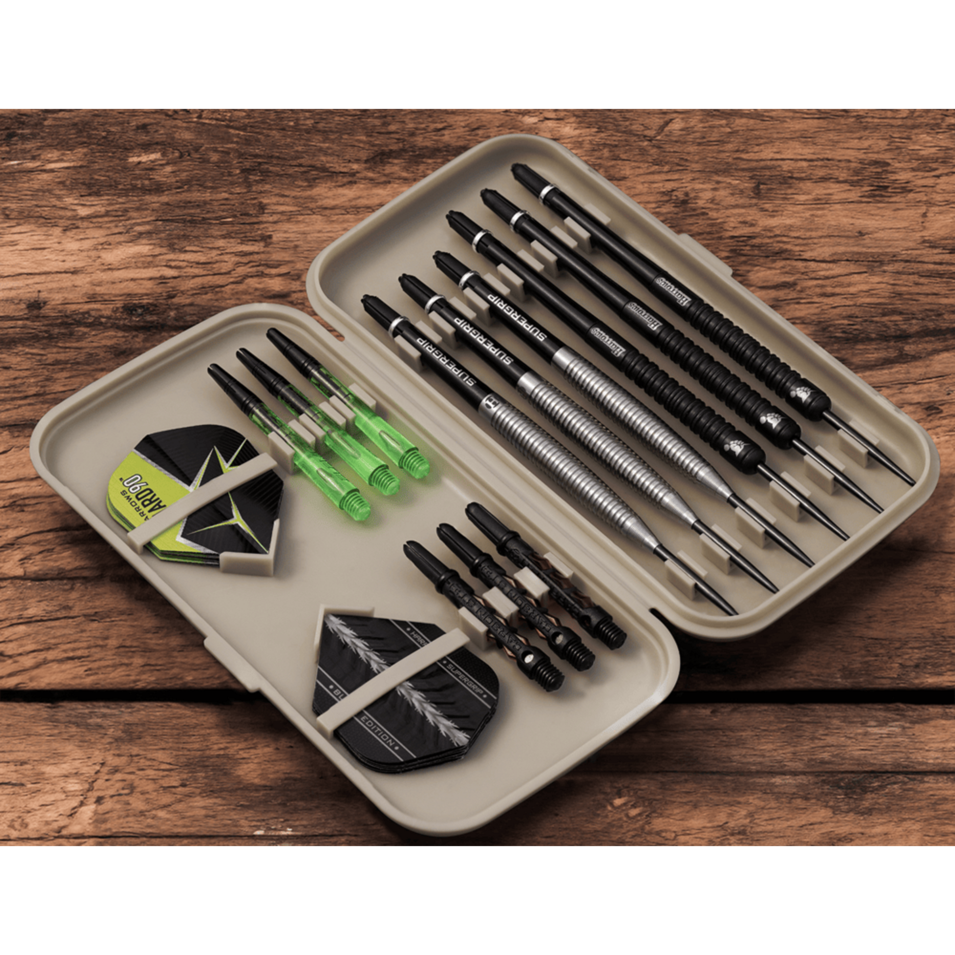 Harrows Stone Grey Slimcase Dart Case image 1