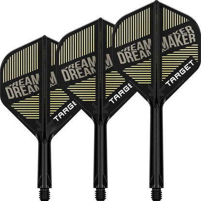 Target K-Flex Dimitri Van den Bergh No2 Dart Flights image 0