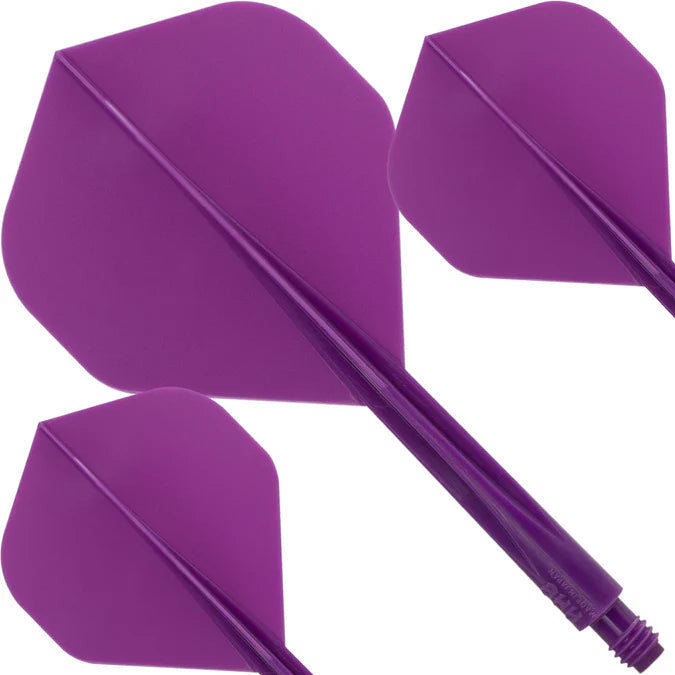 Condor AXE Purple Standard Dart Flights image 0