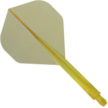 Condor AXE Clear Yellow Standard Dart Flights