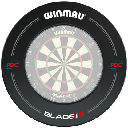 Winmau PDC Black Dartboard Surround image 1