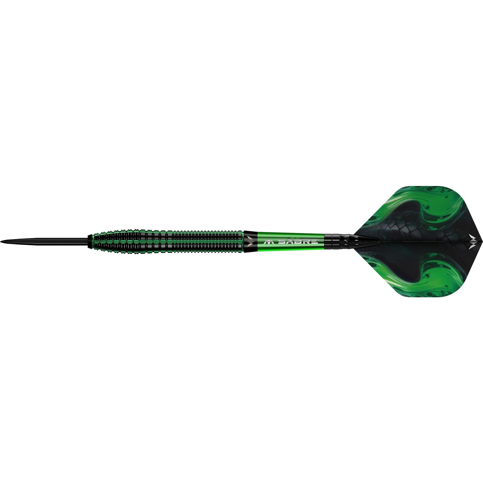 Mission Venom Black & Green Electro Plated 90% Tungsten Steel Tip Dart Set image 3