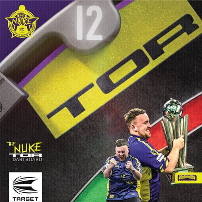 Target Luke 'The Nuke Littler World Champion Surround & TOR Dartboard Bundle image 6