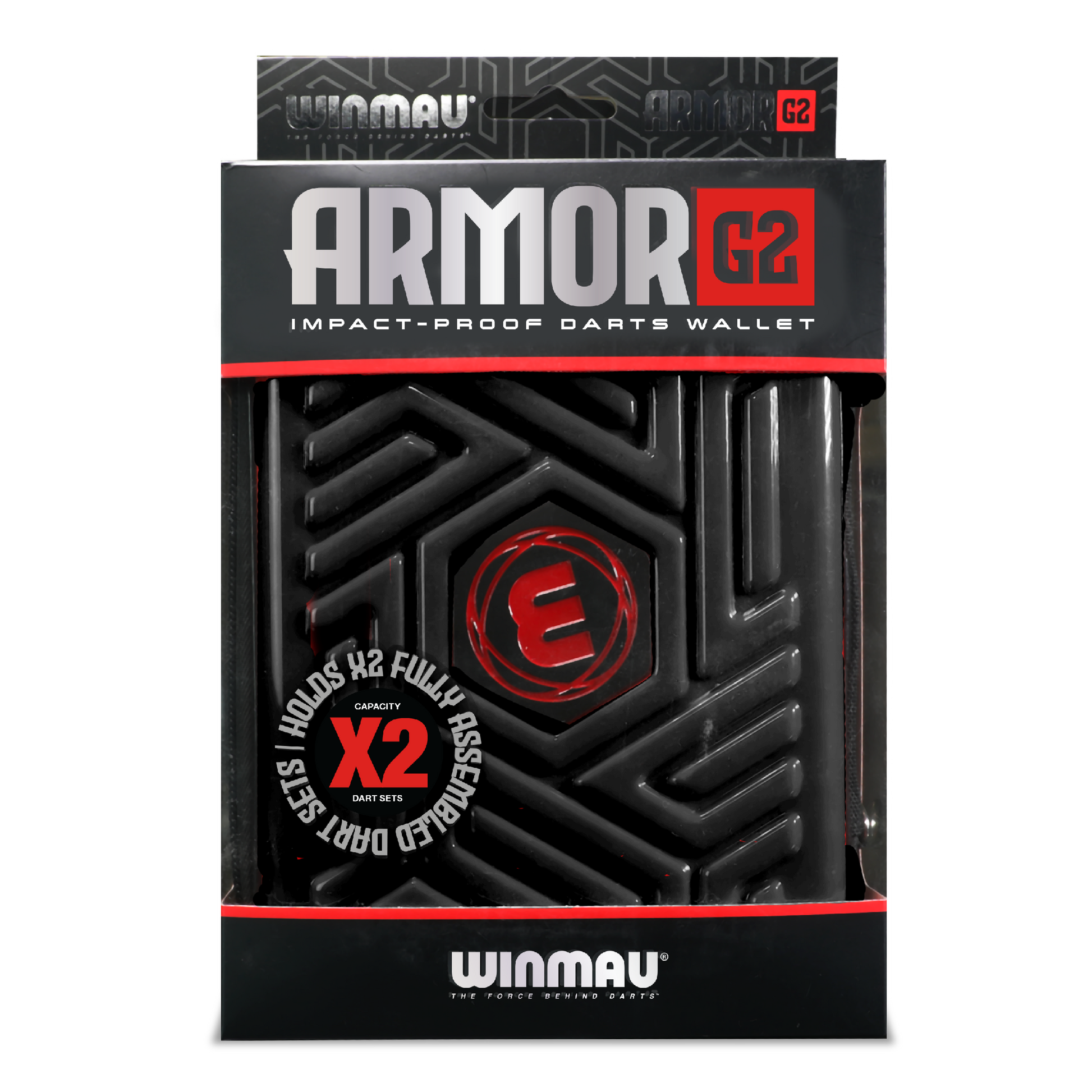 Winmau Armor G2 Black Dart Case image 3
