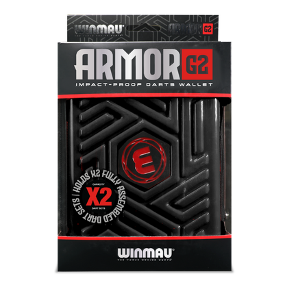 Winmau Armor G2 Black Dart Case image 3