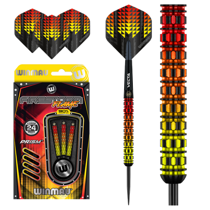 Winmau Firestorm Flame Steel Tip Dart Set image 0