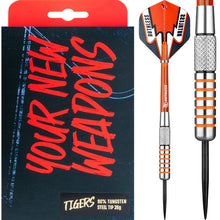 Ruthless Tigers Darts - 90% Steel Tip Tungsten - Rear Knurl - 26g image 0