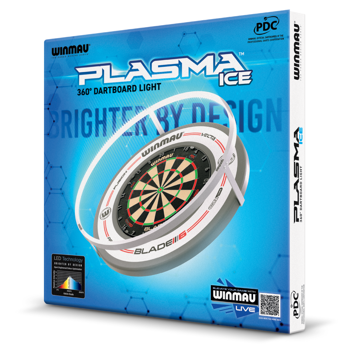 Winmau Plasma Ice Dartboard Light image 9