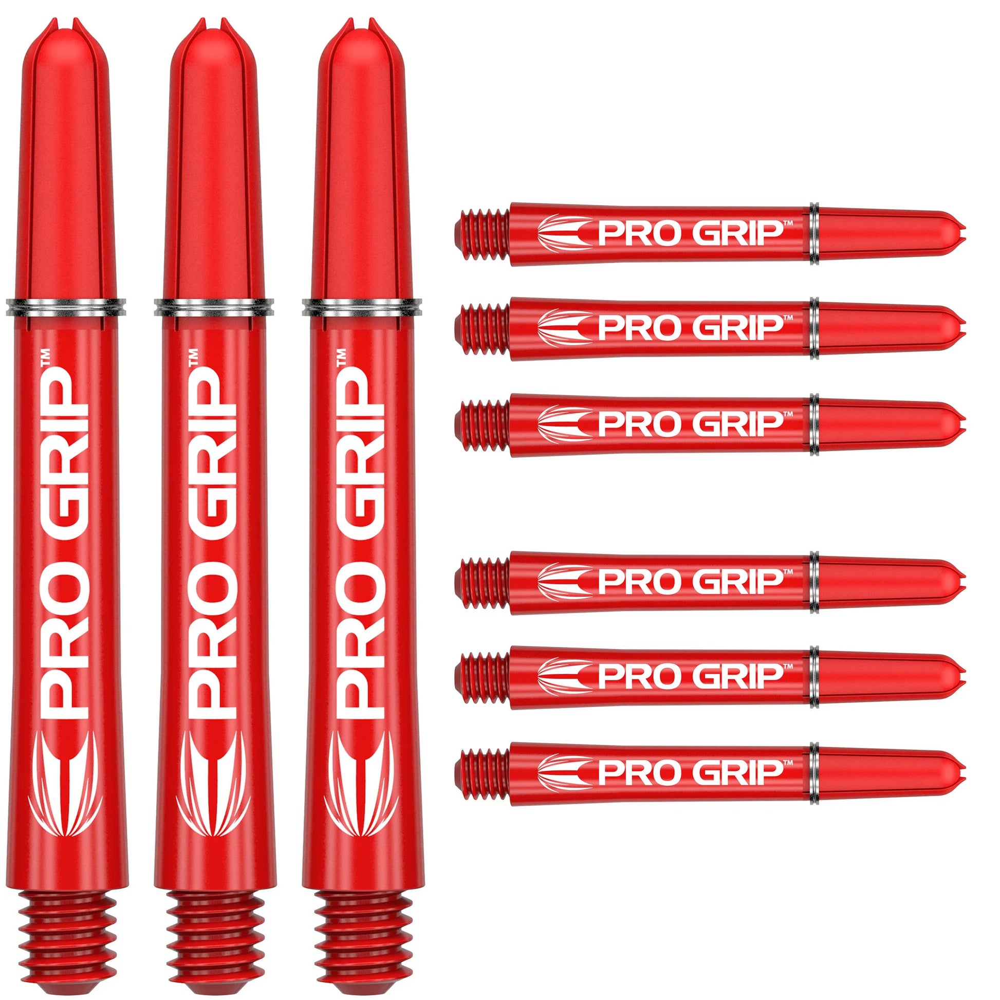 Target Pro Grip 3 Sets Red Dart Shaft Stem image 0