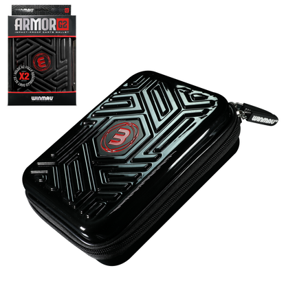 Winmau Armor G2 Black Dart Case image 0