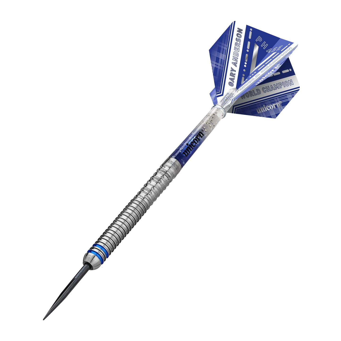 Unicorn Gary Anderson World Champion Phase 5 Steel Tip Dart Set image 3