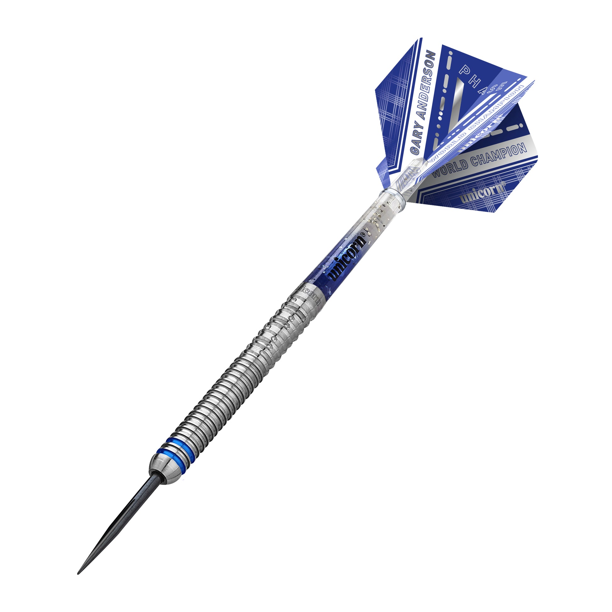 Unicorn Gary Anderson World Champion Phase 5 Steel Tip Dart Set image 3