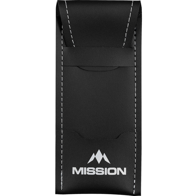Mission Sport 8 Black Bar Wallet with Trim Dart Case image 1