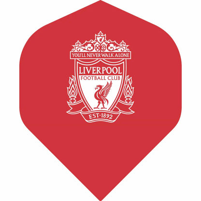 Liverpool FC Official Licensed LFC F3 Red Crest 100 Micron No2 Dart Flights