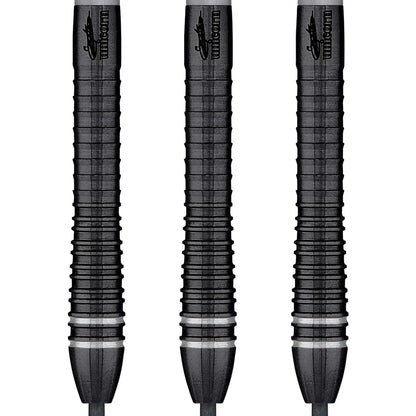 Unicorn Gary Anderson Noir Phase 6 90% Tungsten Swiss Point Steel Tip Dart Set