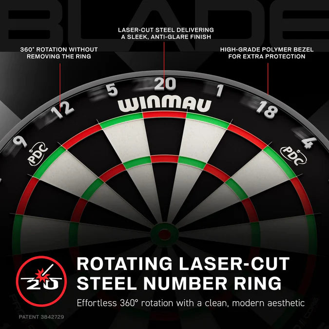 Winmau Blade X Offical PDC Dartboard
